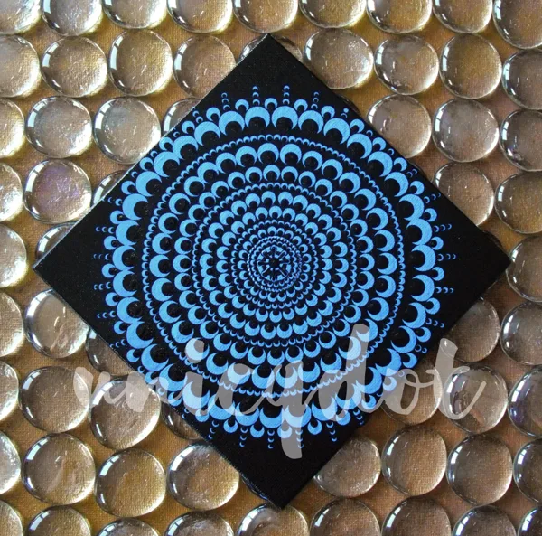 4. acryl auf malpappe, 15x15 cm, acrylic on cardboard